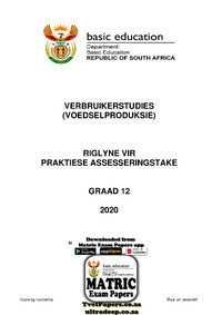 Consumer Studies PAT GR 12 2020 (Food) Afr.pdf